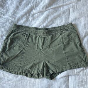 Old Navy Olive Green Women's Shorts